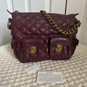 EUC with tags Marc by Marc Jacobs Lux Quilted Satchel